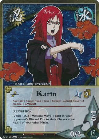 Naruto Shippuden CCG Collectable Card Game Sasuke Karin Taka