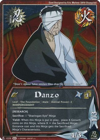 Danzo Research 1225 Rare Foil 1st Edition Danzo Research 1225 Rare Foil 1st Edition