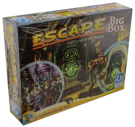 Escape The Curse of the Temple Big Box Queen Games Board Games A Z Escape The Curse of the Temple Big Box Queen Games Board Games A Z