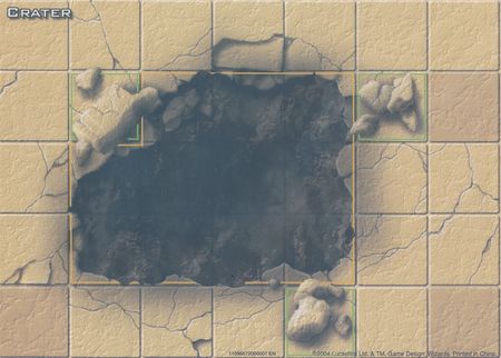 Crater Terrain Tile Star Wars Mini Star Wars Miniatures Maps Tiles Crater Terrain Tile Star Wars Mini Star Wars Miniatures Maps Tiles