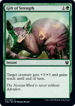 Gift of Strength 171 254 Theros Beyond Death Singles Gift of Strength 171 254 Theros Beyond Death Singles