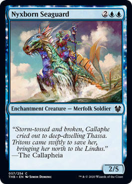 Nyxborn Seaguard 057 254 Theros Beyond Death Singles Nyxborn Seaguard 057 254 Theros Beyond Death Singles