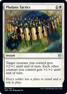 Phalanx Tactics 031 254 Theros Beyond Death Singles Phalanx Tactics 031 254 Theros Beyond Death Singles