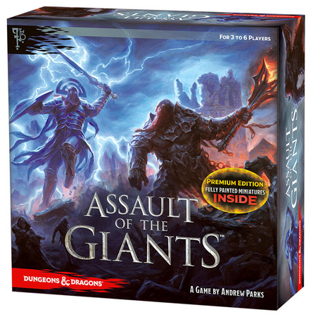 D D Assault of the Giants board game Premium Edition Wizkids WZK71616 D D Assault of the Giants board game Premium Edition Wizkids WZK71616