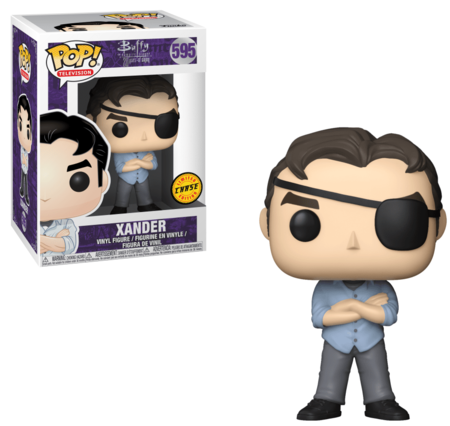 Xander w Eyepatch 595 POP Vinyl Figure Chase Buffy the Vampire Slayer Xander w Eyepatch 595 POP Vinyl Figure Chase Buffy the Vampire Slayer
