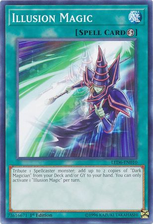 Illusion Magic LED6 EN010 Common 1st Edition Legendary Duelists Magical Hero 1st Edition Singles Illusion Magic LED6 EN010 Common 1st Edition Legendary Duelists Magical Hero 1st Edition Singles