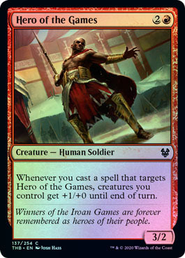 Hero of the Games 137 254 Foil Theros Beyond Death Foil Singles Hero of the Games 137 254 Foil Theros Beyond Death Foil Singles
