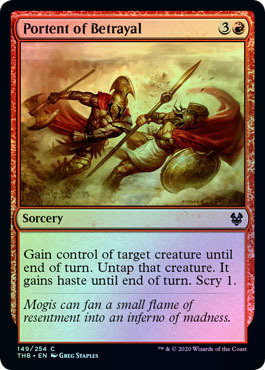 Portent of Betrayal 149 254 Foil Portent of Betrayal 149 254 Foil