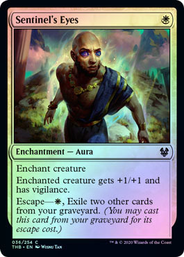 Sentinel s Eyes 036 254 Foil Theros Beyond Death Foil Singles Sentinel s Eyes 036 254 Foil Theros Beyond Death Foil Singles