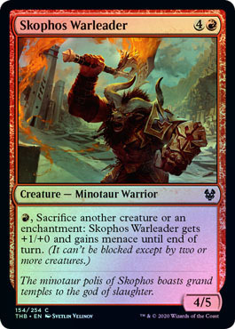 Skophos Warleader 154 254 Foil Skophos Warleader 154 254 Foil