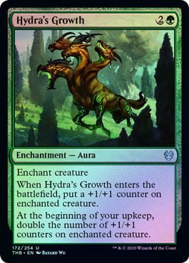Hydra s Growth 172 254 Foil Theros Beyond Death Foil Singles Hydra s Growth 172 254 Foil Theros Beyond Death Foil Singles