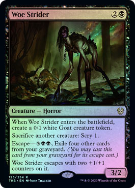 Woe Strider 123 254 Foil Woe Strider 123 254 Foil