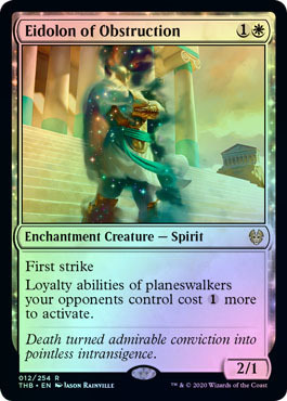 Eidolon of Obstruction 012 254 Foil Eidolon of Obstruction 012 254 Foil