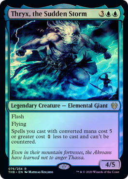 Thryx the Sudden Storm 076 254 Foil Thryx the Sudden Storm 076 254 Foil