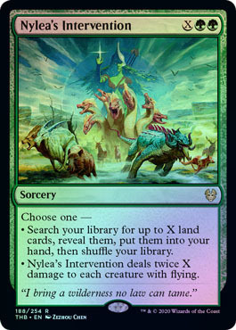 Nylea s Intervention 188 254 Foil Theros Beyond Death Foil Singles Nylea s Intervention 188 254 Foil Theros Beyond Death Foil Singles