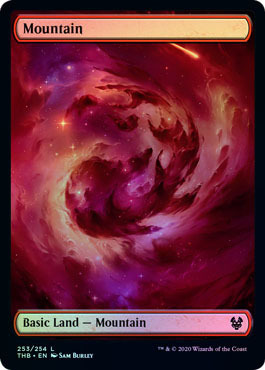 Mountain 253 254 Foil Full Art Theros Beyond Death Foil Singles Mountain 253 254 Foil Full Art Theros Beyond Death Foil Singles