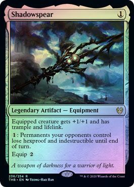 Shadowspear 236 254 Foil Theros Beyond Death Foil Singles Shadowspear 236 254 Foil Theros Beyond Death Foil Singles