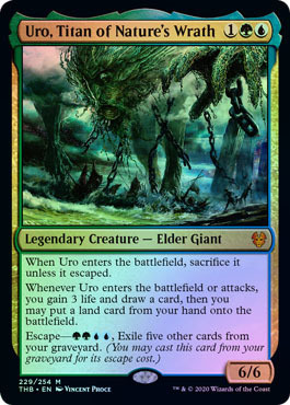 Uro Titan of Nature s Wrath 229 254 Foil Uro Titan of Nature s Wrath 229 254 Foil