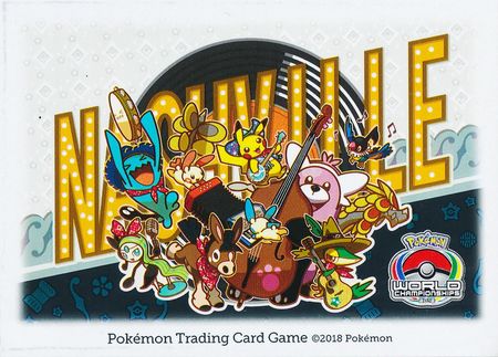 Pokemon World Championships 18 Nashville Tn 65ct Standard Sleeves