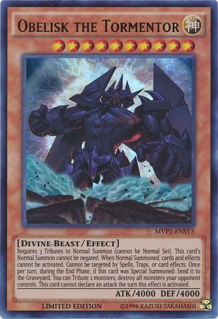 Obelisk The Tormentor Yugioh Trollandtoad