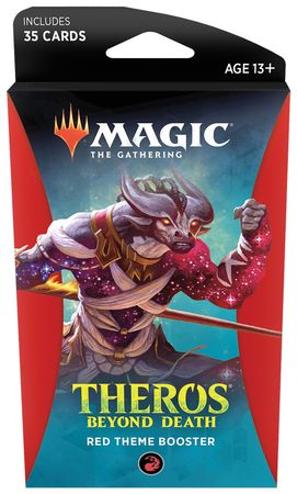 Theros Beyond Death Red Theme Booster Pack MTG Magic The Gathering Sealed Product Theros Beyond Death Red Theme Booster Pack MTG Magic The Gathering Sealed Product