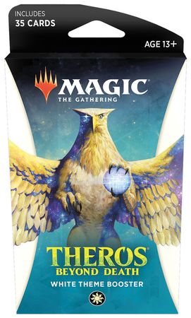 Theros Beyond Death White Theme Booster Pack MTG Magic The Gathering Sealed Product Theros Beyond Death White Theme Booster Pack MTG Magic The Gathering Sealed Product