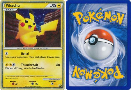 Pikachu World Collection Holo Promo Regular Card Back Pokemon Promo Cards Pikachu World Collection Holo Promo Regular Card Back Pokemon Promo Cards