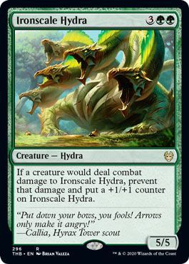 Ironscale Hydra 296 254 Theme Booster Exclusive Theros Beyond Death Singles Ironscale Hydra 296 254 Theme Booster Exclusive Theros Beyond Death Singles