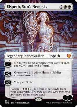 Elspeth Sun s Nemesis 255 254 Alternate Art Borderless Theros Beyond Death Singles Elspeth Sun s Nemesis 255 254 Alternate Art Borderless Theros Beyond Death Singles