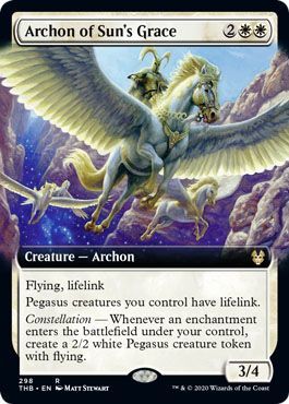 Archon of Sun s Grace 298 254 Extended Art Theros Beyond Death Singles Archon of Sun s Grace 298 254 Extended Art Theros Beyond Death Singles