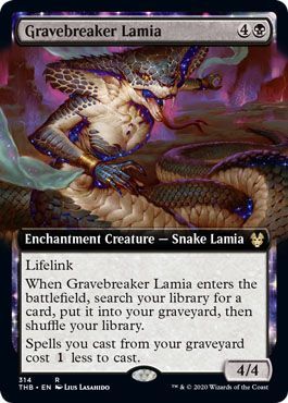 Gravebreaker Lamia 314 254 Extended Art Gravebreaker Lamia 314 254 Extended Art