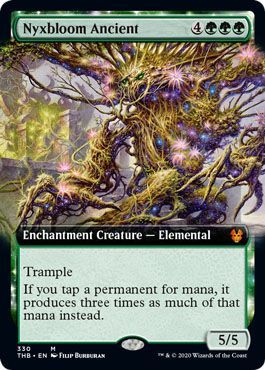 Nyxbloom Ancient 330 254 Extended Art Theros Beyond Death Singles Nyxbloom Ancient 330 254 Extended Art Theros Beyond Death Singles