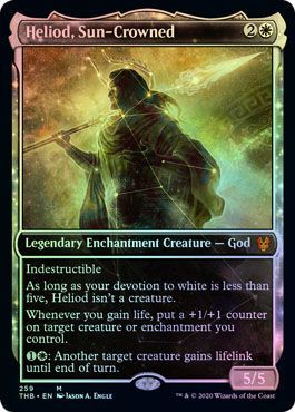 Heliod Sun Crowned 259 254 Alternate Showcase Foil Heliod Sun Crowned 259 254 Alternate Showcase Foil