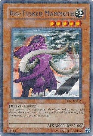 Big Tusked Mammoth DR3 EN135 Rare Big Tusked Mammoth DR3 EN135 Rare
