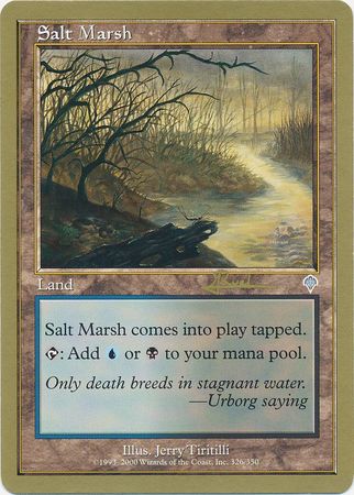 Salt Marsh 326 350 Toronto August 2001 Magic The Gathering World Championships 2001 Singles Salt Marsh 326 350 Toronto August 2001 Magic The Gathering World Championships 2001 Singles