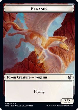 Pegasus Token 003 THB Theros Beyond Death Singles Pegasus Token 003 THB Theros Beyond Death Singles