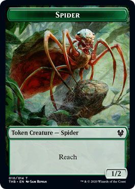 Spider Token 010 THB Theros Beyond Death Singles Spider Token 010 THB Theros Beyond Death Singles