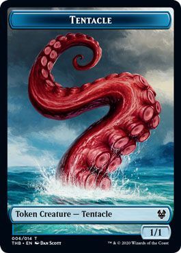 Tentacle Token 006 THB Theros Beyond Death Singles Tentacle Token 006 THB Theros Beyond Death Singles