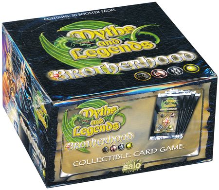Myths And Legends Brotherhood 30-Count Booster Box For Card Game TCG CCG