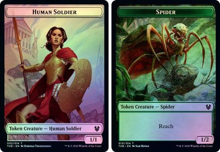 Human Soldier Token 002 Spider Token 010 Foil THB Human Soldier Token 002 Spider Token 010 Foil THB