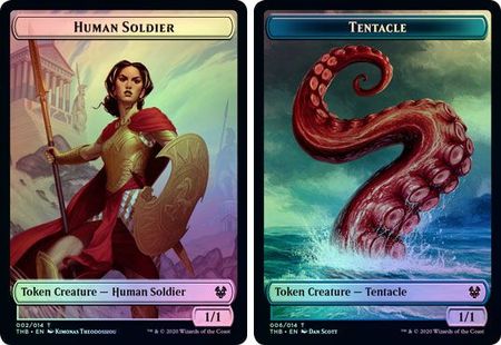 Human Soldier Token 002 Tentacle Token 006 Foil THB Human Soldier Token 002 Tentacle Token 006 Foil THB