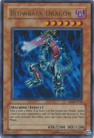 Blowback Dragon DR2 EN134 Ultra Rare Dark Revelation 2 DR2 Blowback Dragon DR2 EN134 Ultra Rare Dark Revelation 2 DR2