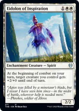 Eidolon of Inspiration 271 Planeswalker Deck Exclusive Theros Beyond Death Singles Eidolon of Inspiration 271 Planeswalker Deck Exclusive Theros Beyond Death Singles