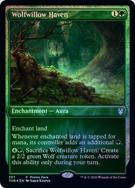 Wolfwillow Haven 357 254 Promo Pack Foil Promo Magic The Gathering Promo Cards Wolfwillow Haven 357 254 Promo Pack Foil Promo Magic The Gathering Promo Cards