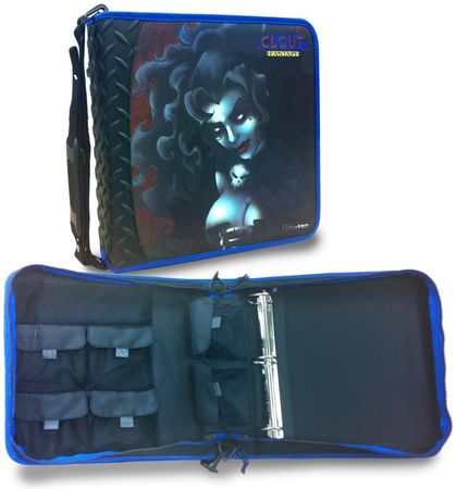 Ultra Pro Vampire 3 Ring Zipster Album Binder UP81820 Ultra Pro Vampire 3 Ring Zipster Album Binder UP81820