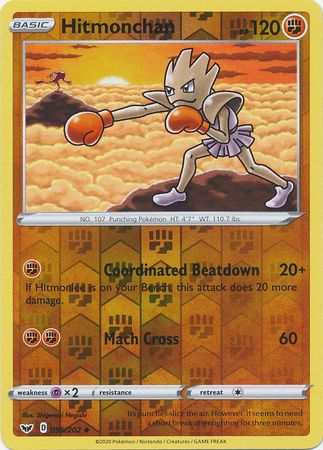 Hitmonchan - 095/202 - Uncommon Reverse Holo