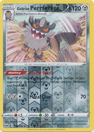 Mint Rhyperior Holographic Pokémon Sword & Shield TCG Details about   099/202