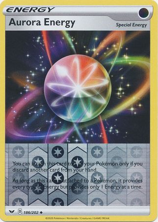 Details about   186/202 Aurora Energy Uncommon Reverse Holo Card Pokemon Sword & Shield Base Set 