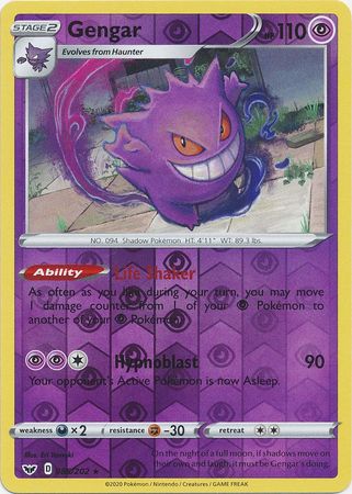 Gengar - Pokémon #0023 - PokeWorld Collection