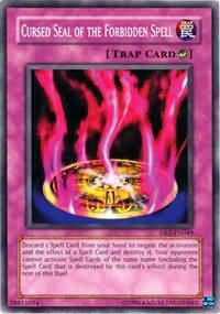 Cursed Seal of the Forbidden Spell DR2 EN049 Common Cursed Seal of the Forbidden Spell DR2 EN049 Common
